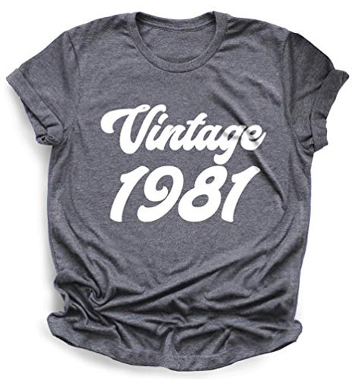 Vintage 1981 Shirt, 40th Birthday, 40th Birthday Gift, 40th Birthday Shirt, 40th Birthday Party, 1981 T-Shirt