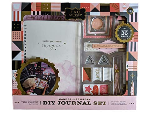 FAO Schwarz Girls DIY Journal Set 36pc