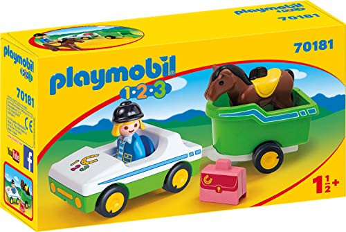 PLAYMOBIL® Car with Horse Trailer 70181 1.2.3 Starter