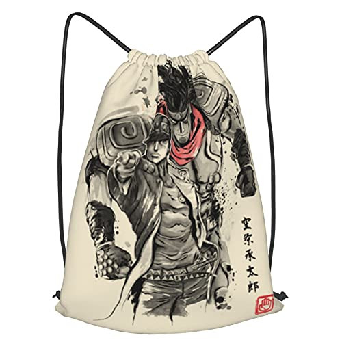 Jojo'S Bizarre Adventure Drawstring Backpack Lightweight Sport Gym Waterproof Yoga Jojo'S Bizarre Adventure Drawstring Backpack Lightweight Sport Gym Waterproof Yoga