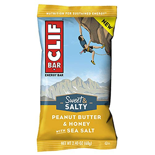 Clifbar Clif Bars - 12 Pack Peanut Butter and Honey w/Sea Salt, One Size