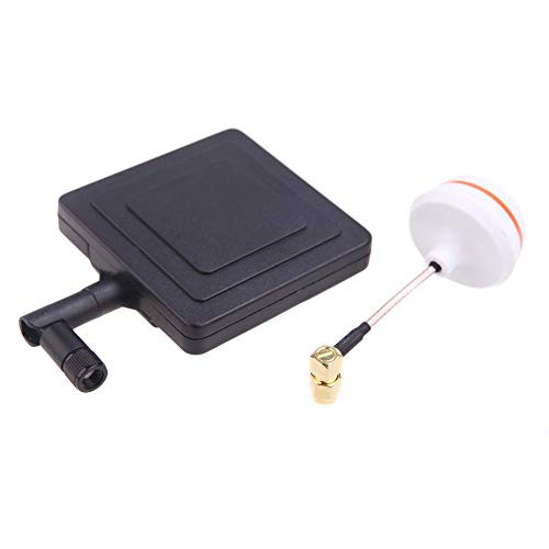 Exiron High Gain 11dBi Panel Rotating  plus Mushroom 5.8G FPV Antenna RP-SMA Female for DJI Phantom Flame Wheel Qudcopter FPV Antenna