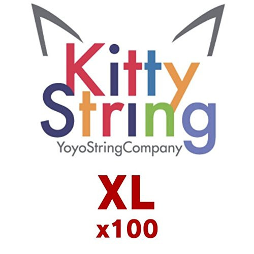 Kitty String Yo-Yo String 100 Pack - XL -Red-
