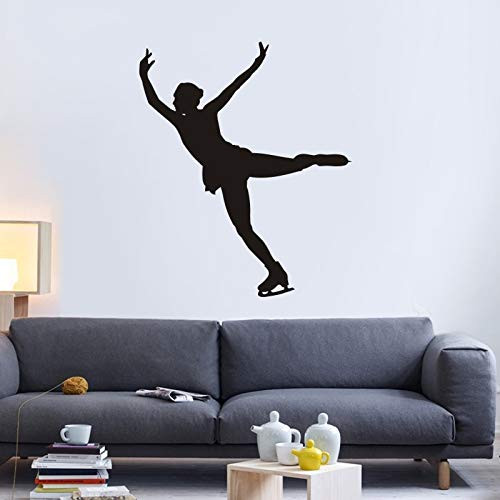 Lamubh Figure Skating Sticker Decal Skiing Ice Sports Posters Vinyl Sticker Wall Decals Decor Mural Car Figure Skating Decal 58x70cm Lamubh Figure Skating Sticker Decal Skiing Ice Sports Posters Vinyl Sticker Wall Decals Decor Mural Car Figure Skating Decal 58x70cm