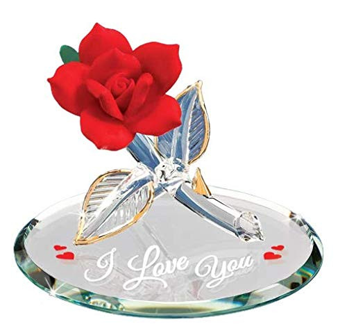 Glass Baron Rose"I Love You", Red