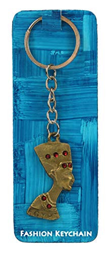 PANDA HOUSE Egyptian Nefertiti Keychain