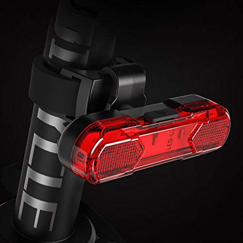 WWWL Bicycle Light Bike Light USB Rechargeable 300 Lumens Bicycle Light LED Front Headlight Rear Taillight Cycling Flashlight Warning Light Taillight1
