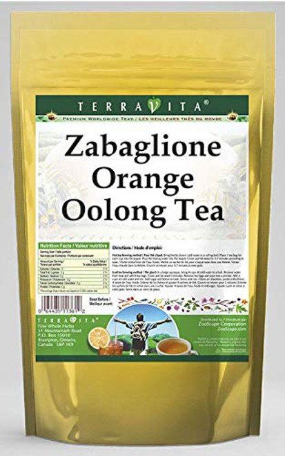 Zabaglione Orange Oolong Tea -25 tea bags, ZIN- 536264- - 2 Pack