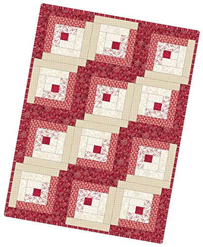 Robin Kingsley The Little Things Log Cabin Pod Quilt Kit Maywood Studio