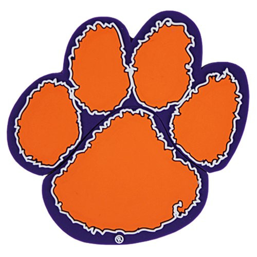 Flashscot NCAA Clemson Tiger Print Shape USB Drive, Clemson, 16GB