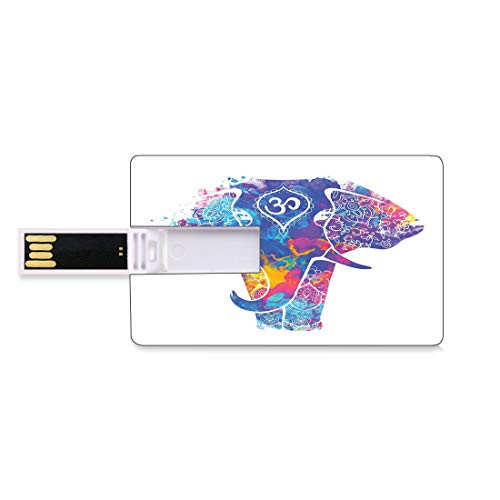 8GB USB Flash Thumb Drives Colorful Bank Credit Card Shape Business Key U Disk Memory Stick Storage Design with Paint Smears Spiritual Asian Motifs Oriental Composition,Multicolor Personalized Gift 8GB USB Flash Thumb Drives Colorful Bank Credit Card Shape Business Key U Disk Memory Stick Storage Design with Paint Smears Spiritual Asian Motifs Oriental Composition,Multicolor Personalized Gift