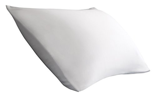 Spring Air 03388 300 Thread Count Cotton Dream Form Pillow with Microgel Down Alternative Fill, Standard/Queen/20" x 28", White