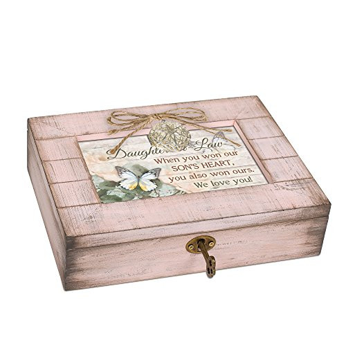 Cottage Garden Daughter in Law Love Blush Pink Distressed Locket Music Box Plays You Light Up My Life Cottage Garden Daughter in Law Love Blush Pink Distressed Locket Music Box Plays You Light Up My Life