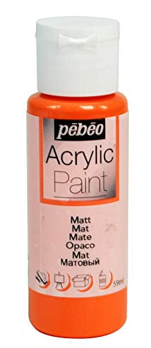 PEBEO Acrylic 59ML MATT C'TINE, Orange, 3.3 x 3.3 x 10 cm