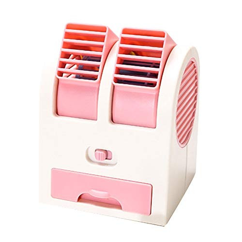 Cheap Portable Air Conditioner, Personal Space Air Cooler -Mini USB Air Conditioner Fan with Night Light, Purifier,Sterilizer, Humidifier, Desktop Cooling Fan with 3 Speeds for Home Room Office -C-