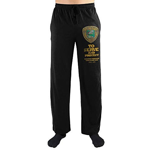 Bioworld Friday The 13th 'Crystal Lake Police' Sleep Pants-X-Large Black Bioworld Friday The 13th 'Crystal Lake Police' Sleep Pants-X-Large Black