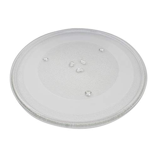 WB39X10032 Microwave Glass Turntable Plate Replacement for General Electric JES1651SR1SS - Compatible with WB39X10032 13.5 Inch Glass Tray