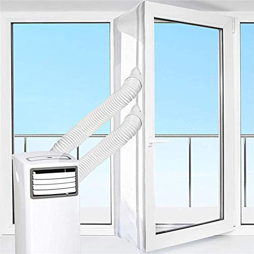 IKASEFU Window Seal for Portable Air Conditioner, Air Conditioner Window Seal Kits Waterproof Window Seal Kits for Portable Air Conditioner Mobile Air Conditioning Soft Sealing Cloth, 5m IKASEFU Window Seal for Portable Air Conditioner, Air Conditioner Window Seal Kits Waterproof Window Seal Kits for Portable Air Conditioner Mobile Air Conditioning Soft Sealing Cloth, 5m