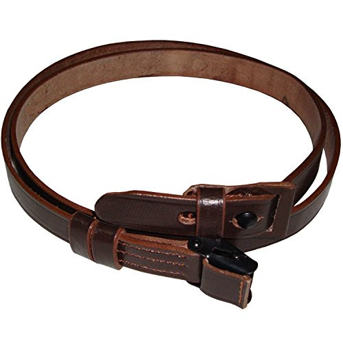 warreplica German Mauser Kar 98 K98 98K k98k Kar98 G41 G43 K43 Brown Leather Rifle Sling