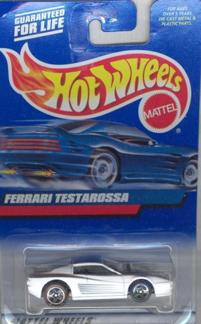 Hot Wheels 2000-136 White FERRARI TESTAROSSA 1-64 Scale Hot Wheels 2000-136 White FERRARI TESTAROSSA 1-64 Scale