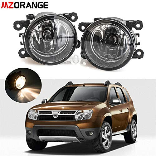 MZORANGE Fog Light Front Bumper Driving Fog Lamp For Ford/Acura/Honda/Nissan/Jaguar/Lincoln/Suzuki etc -2 PCS-