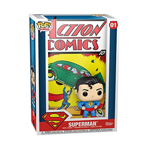 Funko Pop Vinyl Comic Cover- DC - Superman Action Comic Funko Pop Vinyl Comic Cover- DC - Superman Action Comic