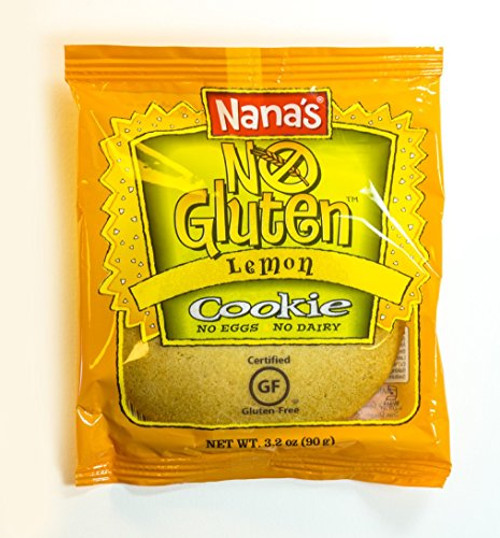 Nana's No Gluten Lemon Cookies, 3.2-Ounce Packages (Pack of 12) Nana's No Gluten Lemon Cookies, 3.2-Ounce Packages (Pack of 12)