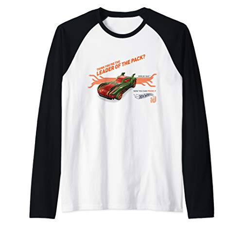 Hot Wheels ID Howlin Heat Raglan Baseball Tee