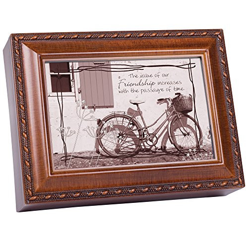 Cottage Garden Friendship Woodgrain Traditional Music Box Plays Thats What Friends are for Cottage Garden Friendship Woodgrain Traditional Music Box Plays Thats What Friends are for