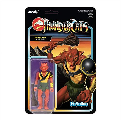 Super7 Thundercats- Jackalman -Toy Variant- Reaction Figure