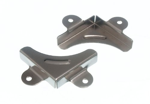 12 X MIRROR FRAME CORNERS CHROM PLATED