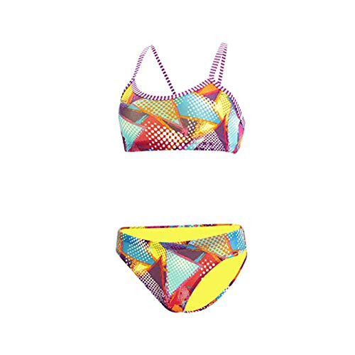 Dolfin Women's Uglies Prints Workout Two Piece Bikini Set (Muse, Medium)