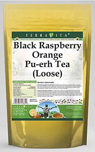 Black Raspberry Orange Pu-erh Tea -Loose- -4 oz, ZIN- 538502- - 3 Pack