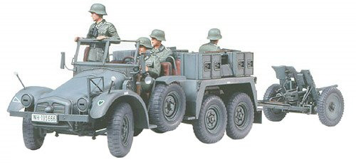 Tamiya Models Krupp Protze Towing Truck with 37mm Pak Model Kit