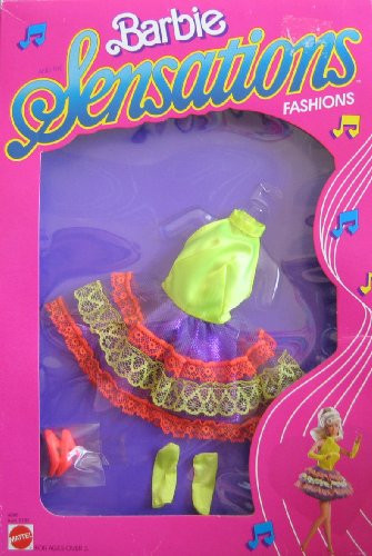 Barbie Sensations Fashions -1987 Mattel Hawthorne-