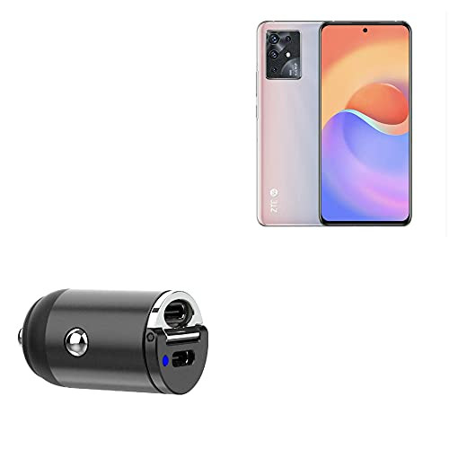 BoxWave Car Charger for ZTE S30, -Mini Dual PD Car Charger- Fast, 2 USB Charger for ZTE S30 - Jet Black BoxWave Car Charger for ZTE S30, -Mini Dual PD Car Charger- Fast, 2 USB Charger for ZTE S30 - Jet Black