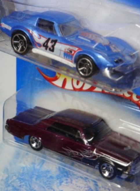 Hot Wheels '69 Chevy Corvette - Pontiac gTo Scale 1/64 Hot Wheels '69 Chevy Corvette - Pontiac gTo Scale 1/64
