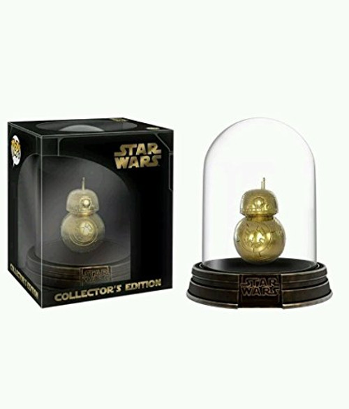 Funko Pop Gold Chrome Acrylic Dome Hot Topic Exclusive Vinyl Figure Funko Pop Gold Chrome Acrylic Dome Hot Topic Exclusive Vinyl Figure