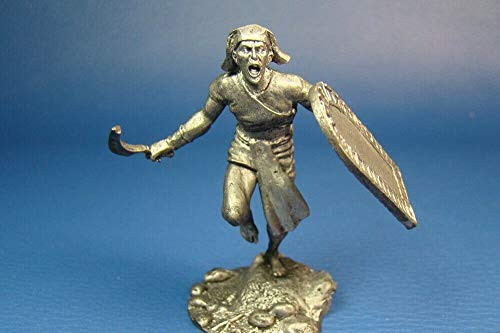 Egyptian Infantryman Battle Megiddo 1520 Year BC 1/32 Scale Height 65mm Unpainted Tin Figure Ancient World Handmade Collectible Miniature Egyptian Infantryman Battle Megiddo 1520 Year BC 1/32 Scale Height 65mm Unpainted Tin Figure Ancient World Handmade Collectible Miniature