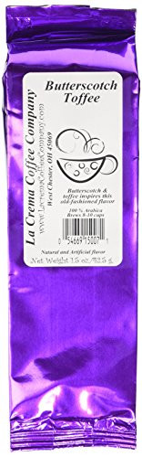 La Crema Coffee ButterscotchToffee, 1.5-Ounce Packages (Pack of 24)