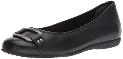 Trotters Women's Sizzle Black Patent Suede 10 SS