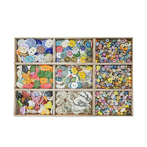 KLL Multi-Colored Buttons Puzzle 500 Pieces Jigsaw Puzzles for Kids Adults Jigsaw Puzzle