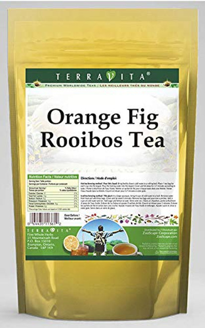 Orange Fig Rooibos Tea -50 tea bags, ZIN- 534916- Orange Fig Rooibos Tea -50 tea bags, ZIN- 534916-