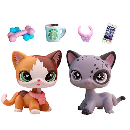 Judylovelps Custom Shorthair Cat 2pcs, Custom Meow Shorthair Cat Wapiti Shorthair Cat with Accessories Judylovelps Custom Shorthair Cat 2pcs, Custom Meow Shorthair Cat Wapiti Shorthair Cat with Accessories