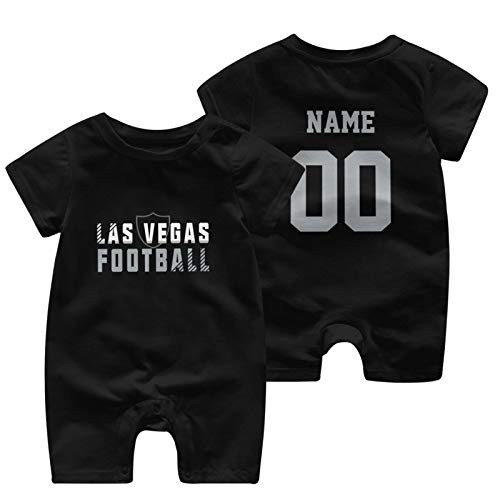 Las Vegas Custom Baby Onesie Bodysuit Unisex Select Any Name Any Number Baby Boys Girls Clothes