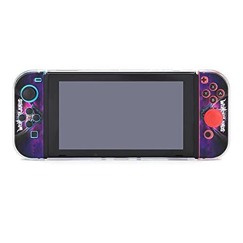Tiny Tina's Wonderlands Case Compatible with Nintendo Switch Case Screen Protector, TPU Protective Heavy Duty Cover Case for Nintendo Switch with Shock Absorption and Anti-Scratch