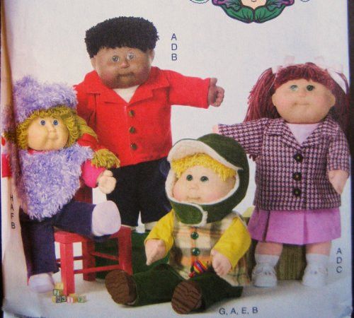 Butterick 5158 Sewing Pattern Cabbage Patch Kids Design Clothes