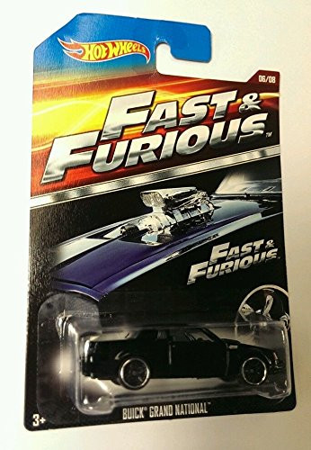 Hot Wheels Fast  and  furious Movie car BUICK GRAND NATIONAL 06/08 Rare