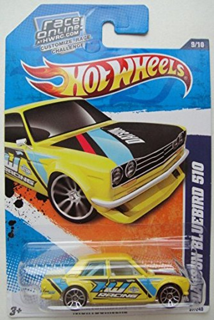 Hot Wheels NIGHTBURNERZ 9/10, YELLOW DATSUN BLUEBIRD 510 97/240 Hot Wheels NIGHTBURNERZ 9/10, YELLOW DATSUN BLUEBIRD 510 97/240