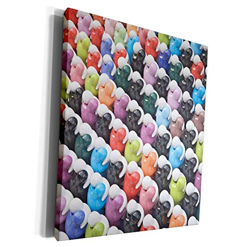 3dRose Danita Delimont - Markets - Glass figures hugging. Outdoor market, Bangkok, Thailand-AS36 AJE0275 - Adam Jones - Museum Grade Canvas Wrap -cw-73380-1-